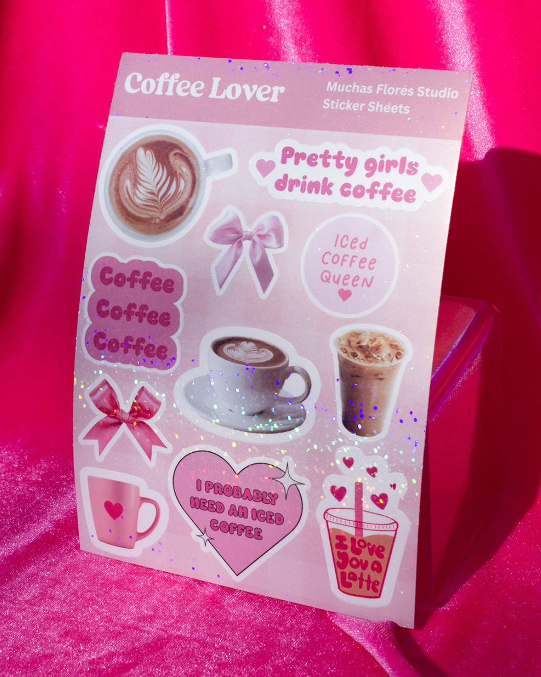 Coffee lover Sticker Sheet