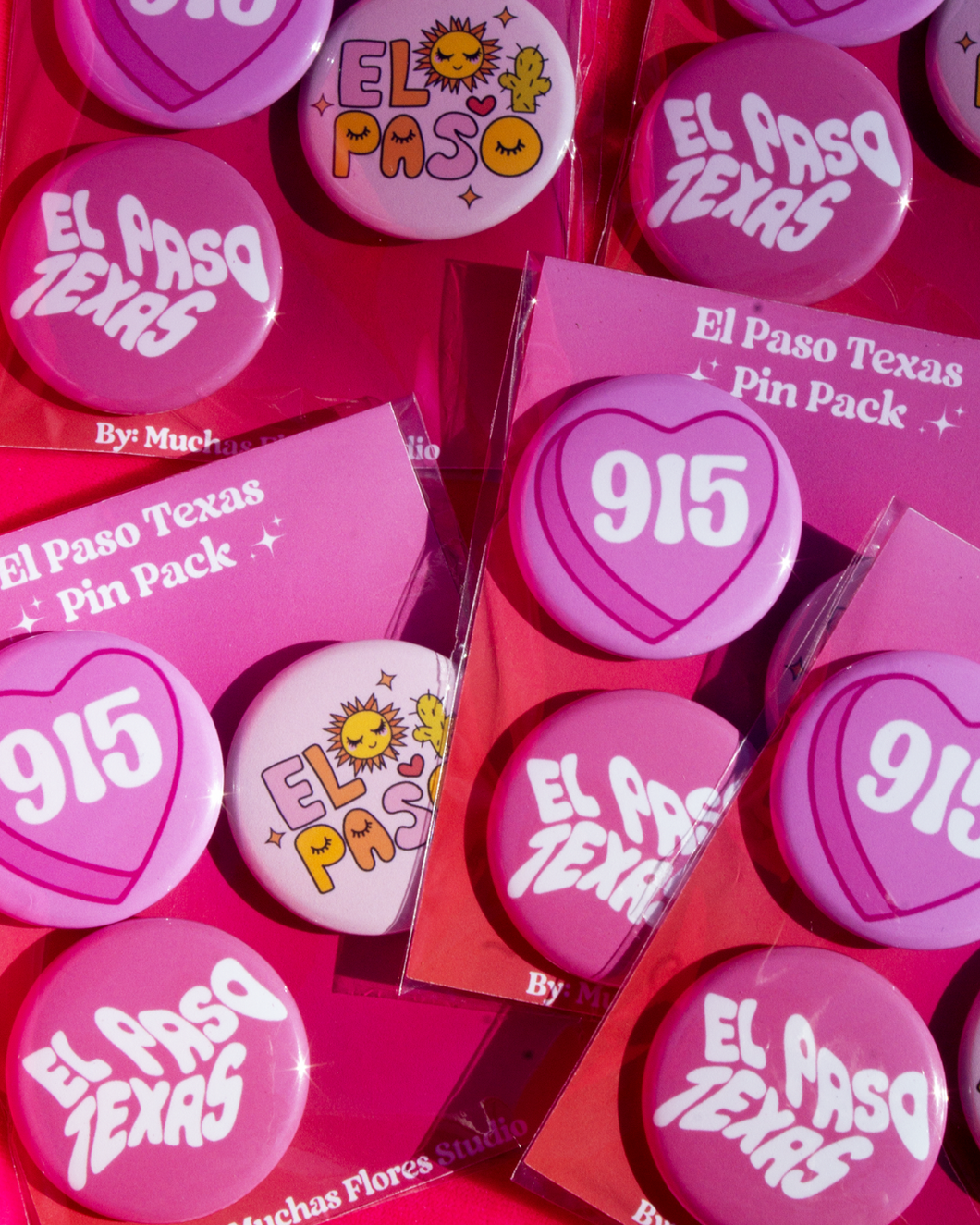 El Paso Button Pin Set